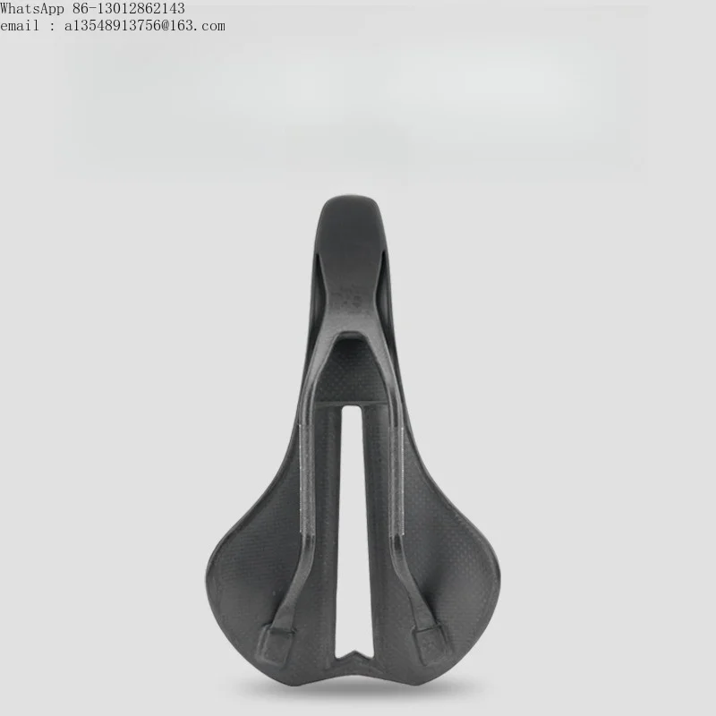 Highway bicycle seat cushion, carbon fiber 3D printed hollow breathable