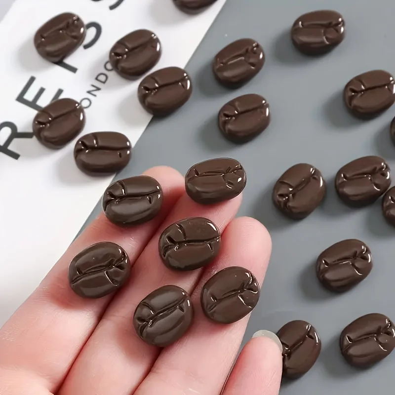 8pcs of Realistic Coffee Bean Fridge Magnets, Fun Decorations for Your Fridge, Oven, Whiteboard, And Other Metal Surfaces