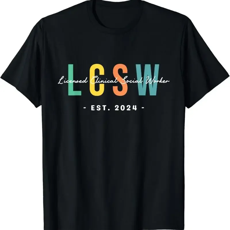 Lcsw Graduation 2024 Licensed Clinical Social Worker T Shirt