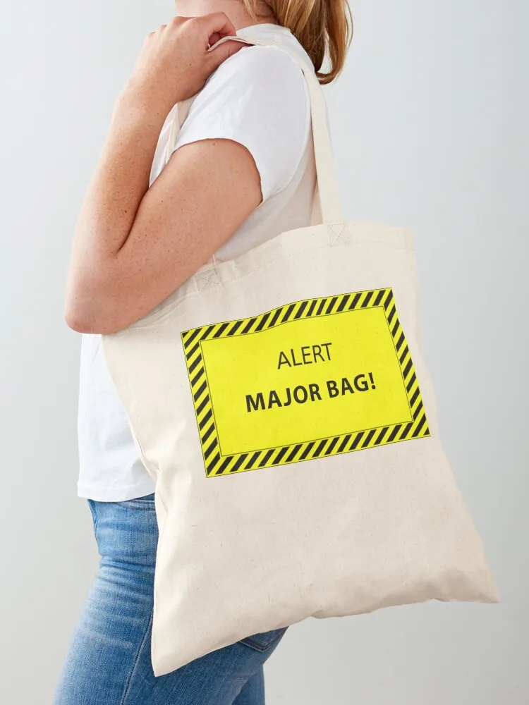 

Major Bag Alert Tote Bag large tote bag Shopper shoping
