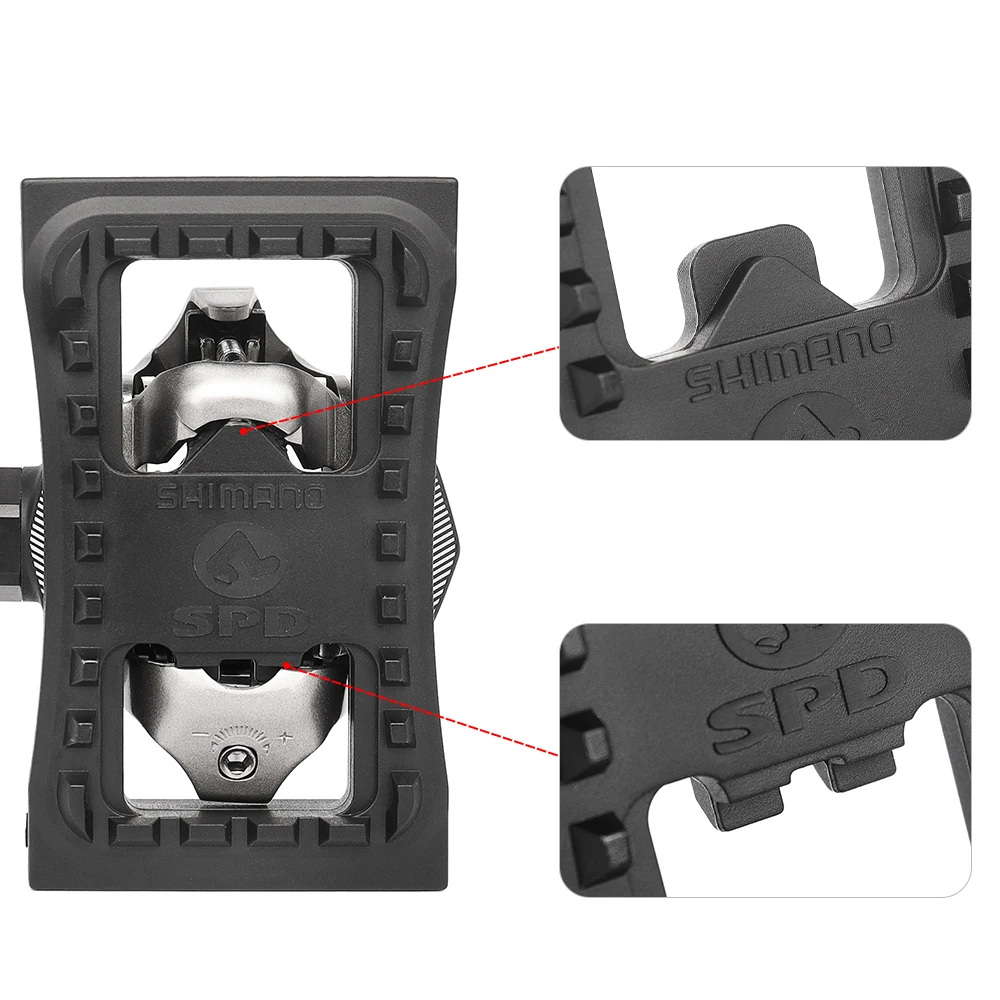 SHIMANO SM-PD22 SPD Cleat Flat Mountain Bike Pedal Bicycle For M520 M540 M780 M980 Clipless MTB Pedals PD22