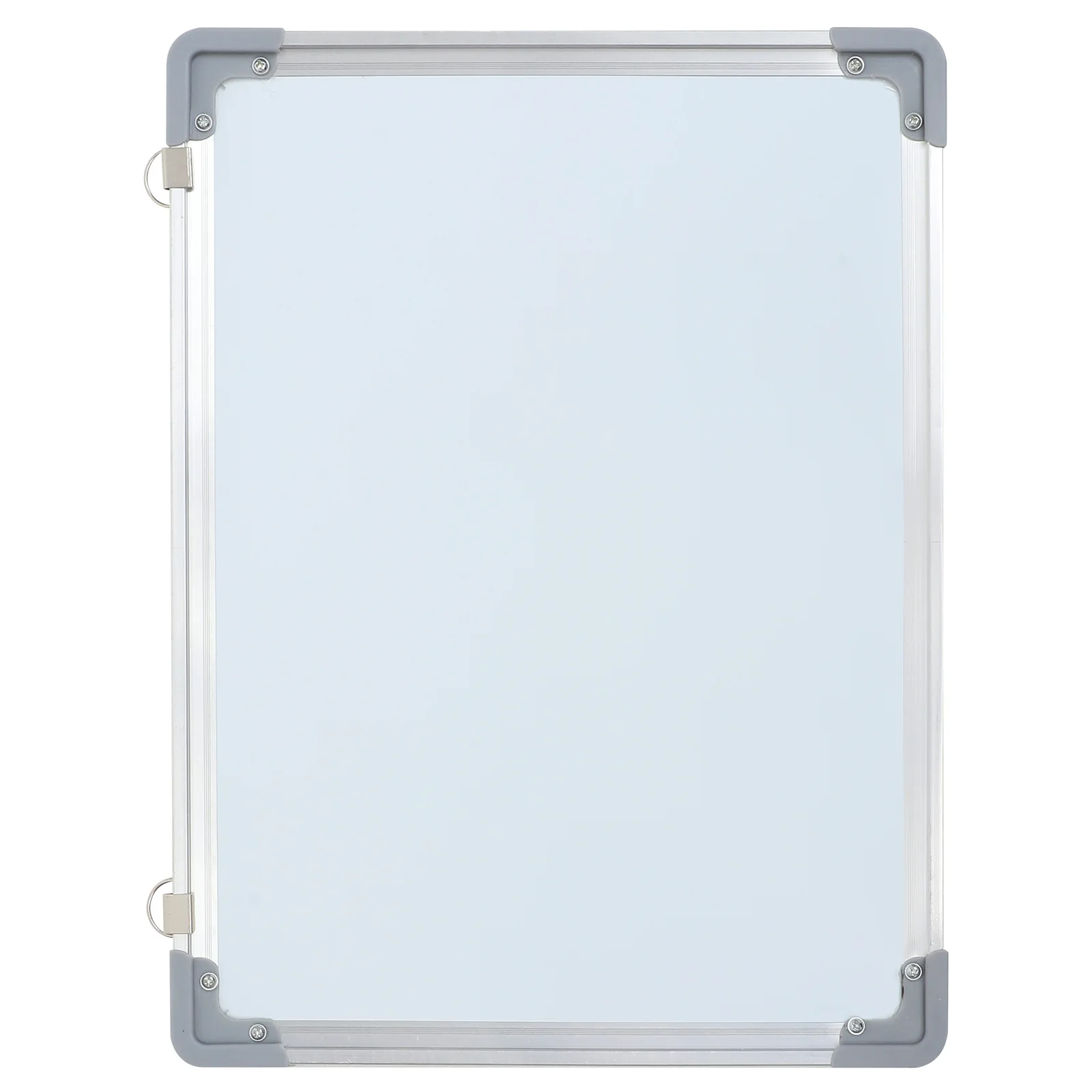 Portable Whiteboard 30x40cm Silver Double sided Dry Erase Weekly Planner Wall Board Lightweight Storage Kids Educational