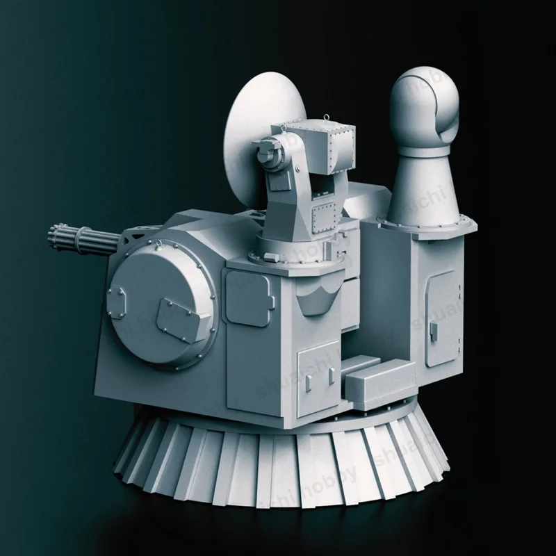 1PCS Model 1130 Close Range Gun 1/72 1/144 1/350 Scale Simulation H/PJ-11 Type 11 Barrel 30mm Naval Guns 3D Printing Resin Parts