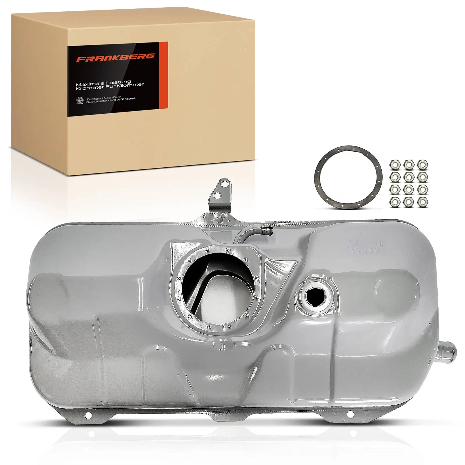 Frankberg 1x brandstoftankcontainer voor Fiat Cinquecento 170 0.9L 0046769844 7678929 46769844 0007678929