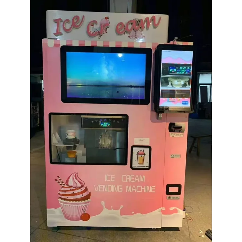 Yg Brand New Ice Cream Vending Machine Widely Using Shopping Mall Coin Operated Ice Cream Vending Machine With Low Price Sale