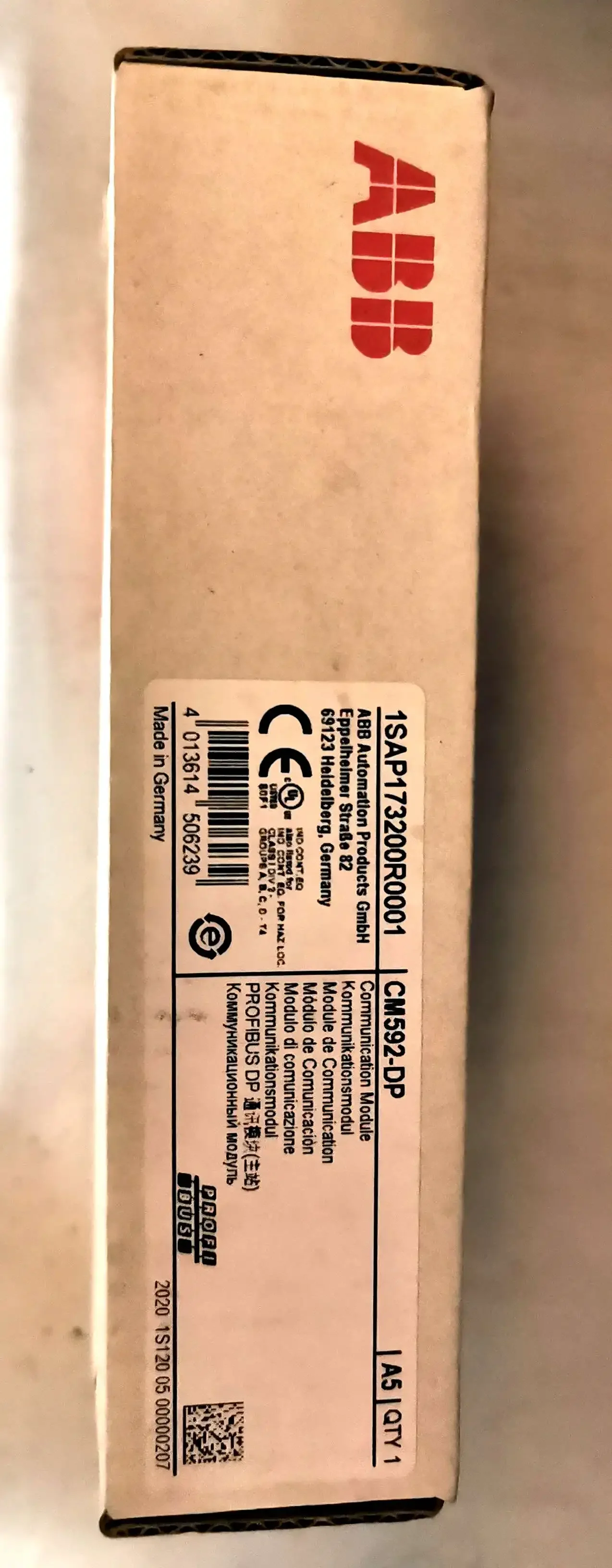 

2025 CM592-DP ABB AC500 DP Communication Main Module PLC Module