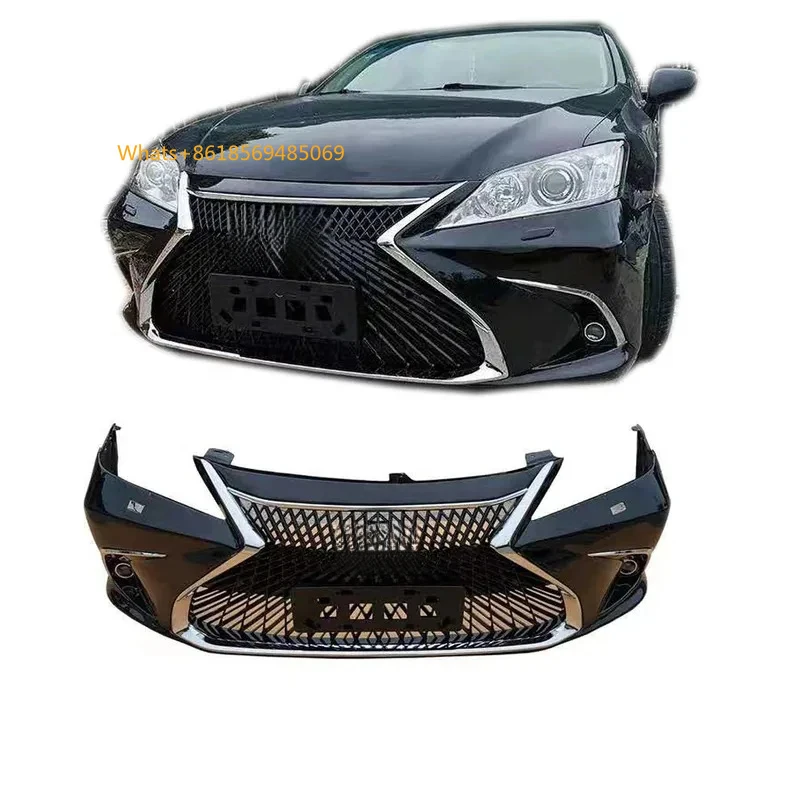 Factory Hot Selling PP Plastic Front Bumper Fit LX ES250 ES300 2006-2012 Old To New Refit Body Kit