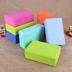 EVA Foam Yoga Block Props Brick Gym Pilates Yoga Column Back Exercise BodyBuilding Fitness Sport Workout Equipment for Home