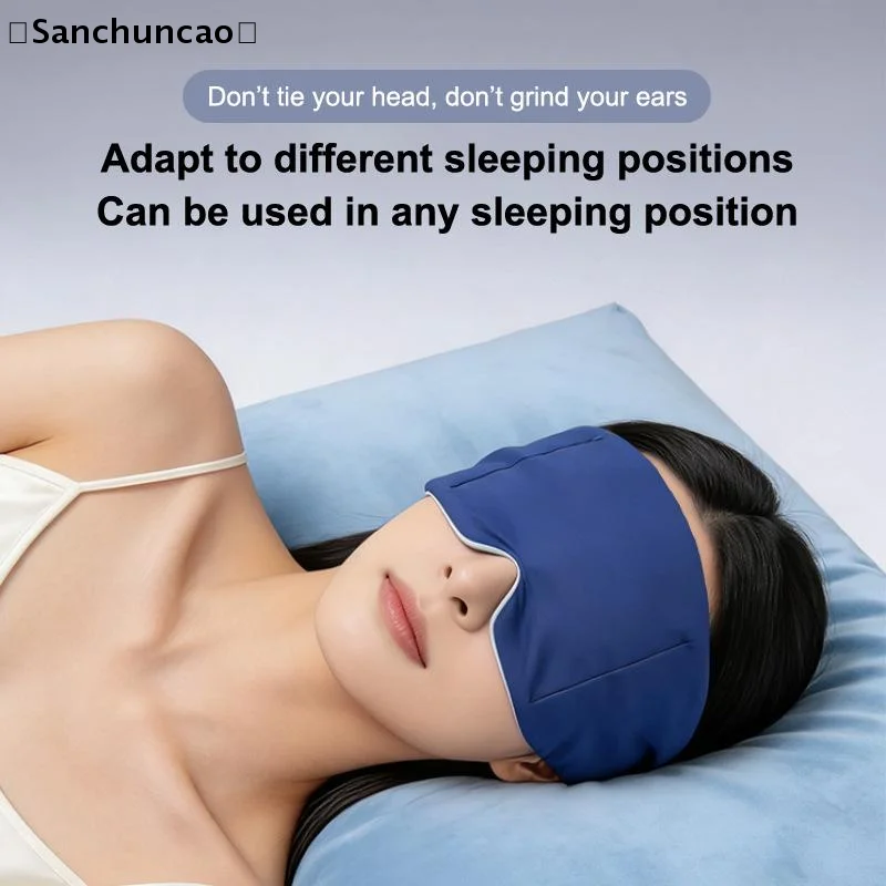 

Gravity Weighted Eye Mask For Sleeping Light Blocking Deep Sleep Aid For Men And Women Relieve Fatigue Stress Christmas Gift