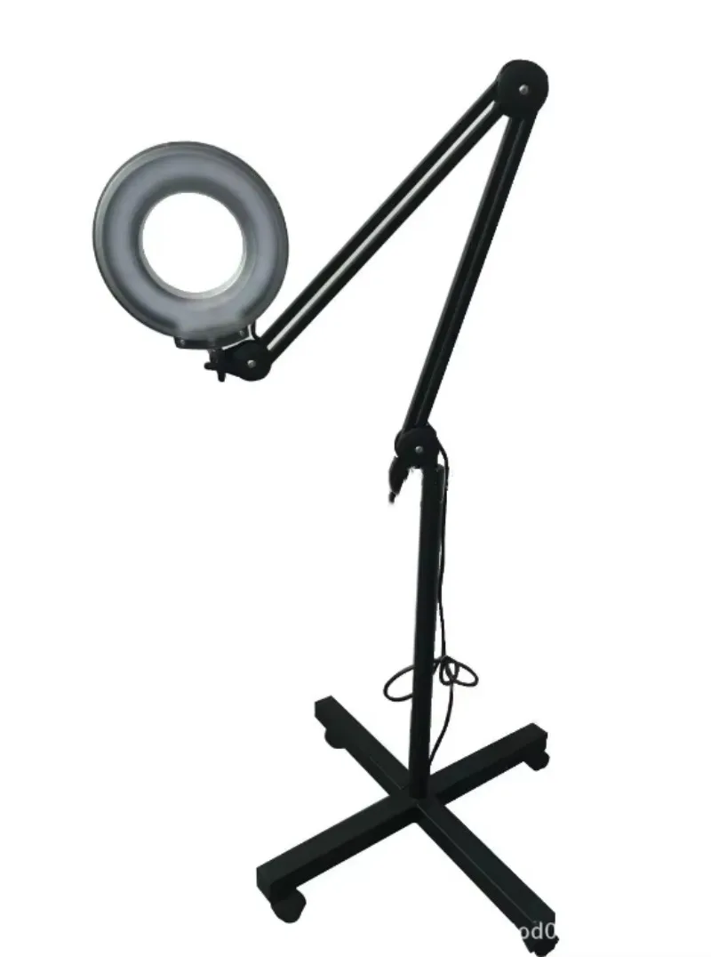 Four feet beauty lamp Light Emitting Diode cold light magnifying glass pick acne eyelashes