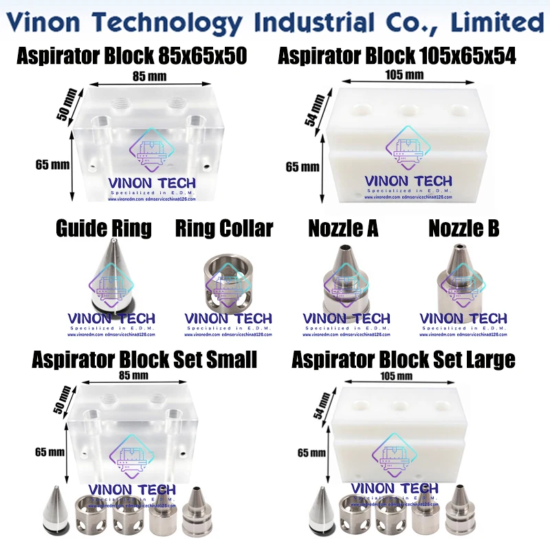 aspirateur-pour-machine-edm-chme-r-bloc-d'aspiration-85x65x50mm-105x65x54mm-anneau-de-guidage-4w53a27b-mw53a27b