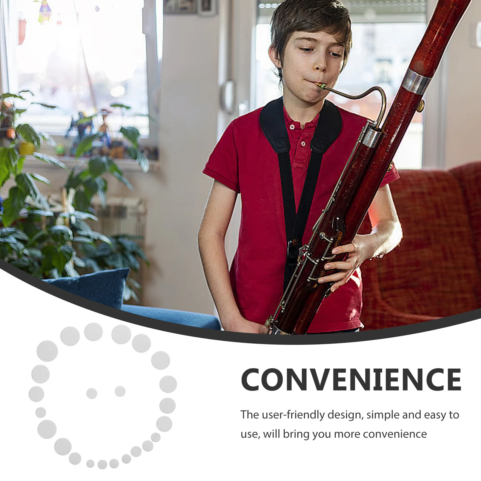 

24pcs Sound Hole Pads Key Cushions Sheepskin Bassoon Pads White Durable Sound Blocking Cushions For Bassoon Accessories Parts