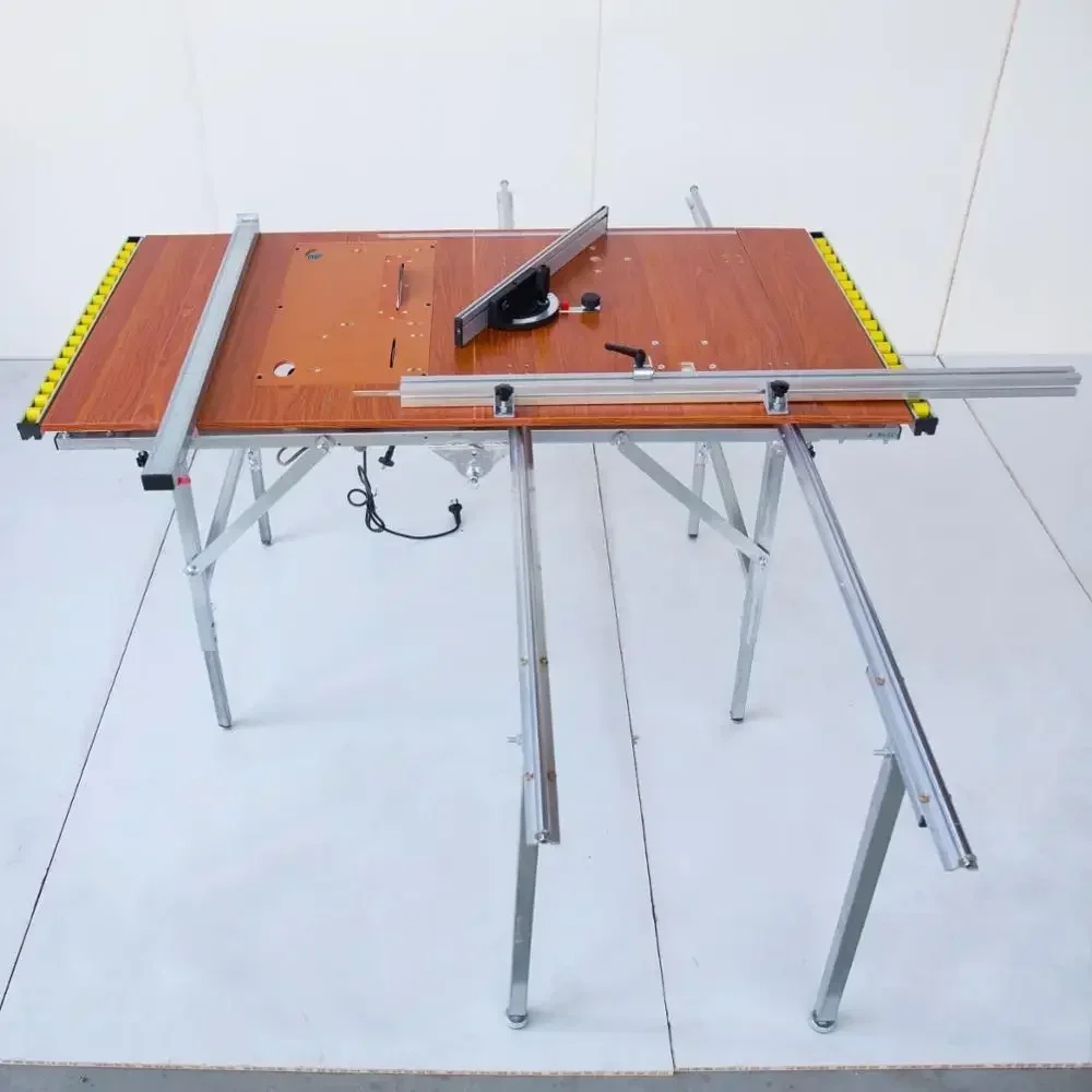 multifunctional folding table bench saw stand panel machine