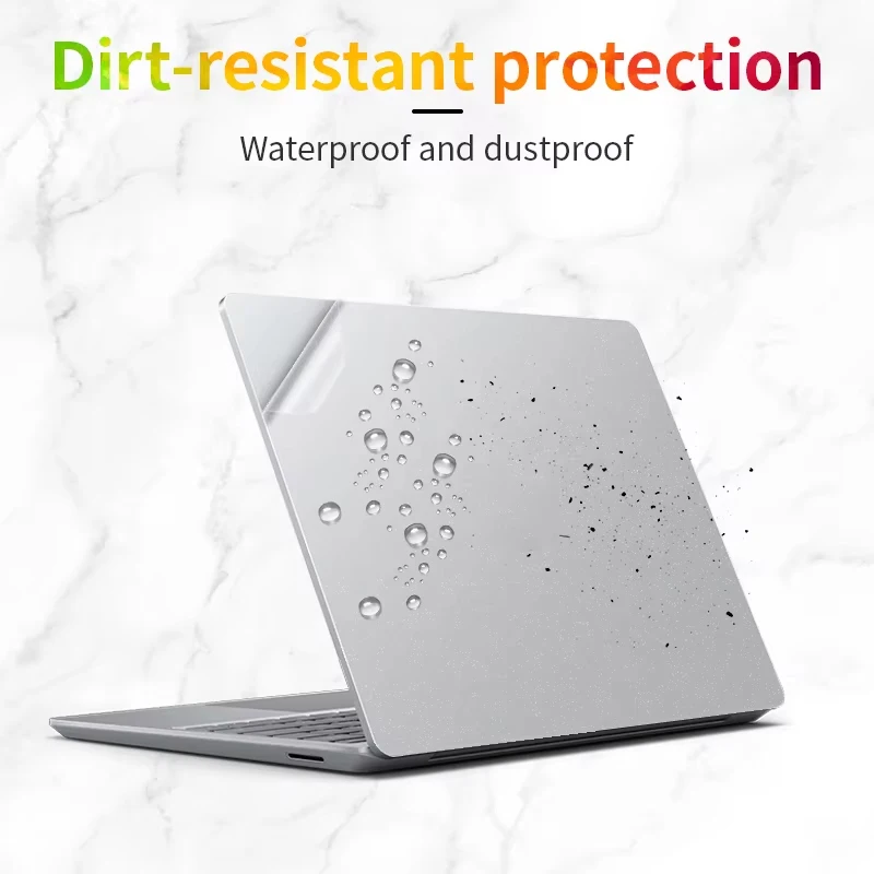 Skins de Proteção Completa para Superfície, Cor Sólida, Simplicidade, Vinil Adesivo para Laptop, Livro 2, 3, 4, 5, 13,5, 15 Polegadas, 15 Polegadas