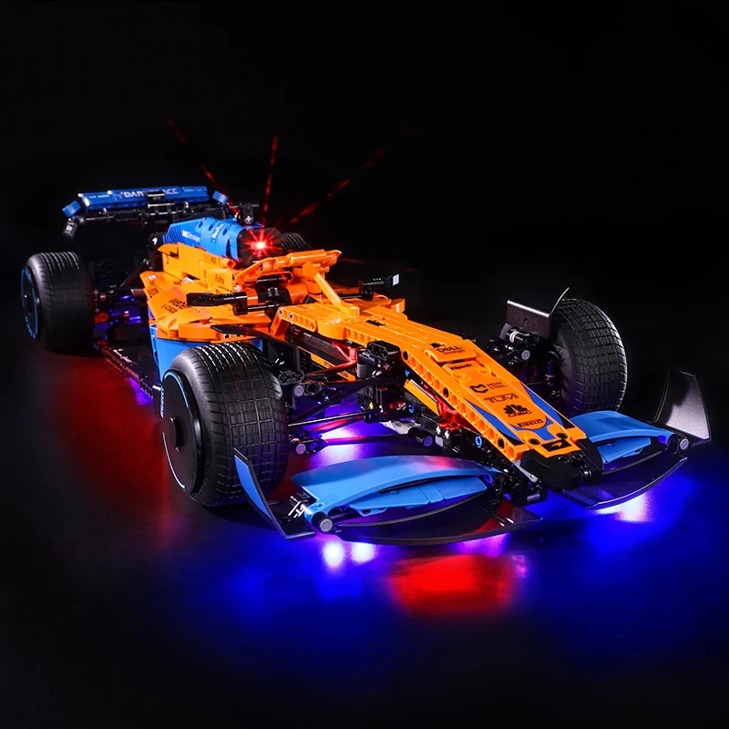 DIY LED Light Kit For LEGO 42141 F1 Race Car Building Block Set（Only LED Light,Without Blocks Model）