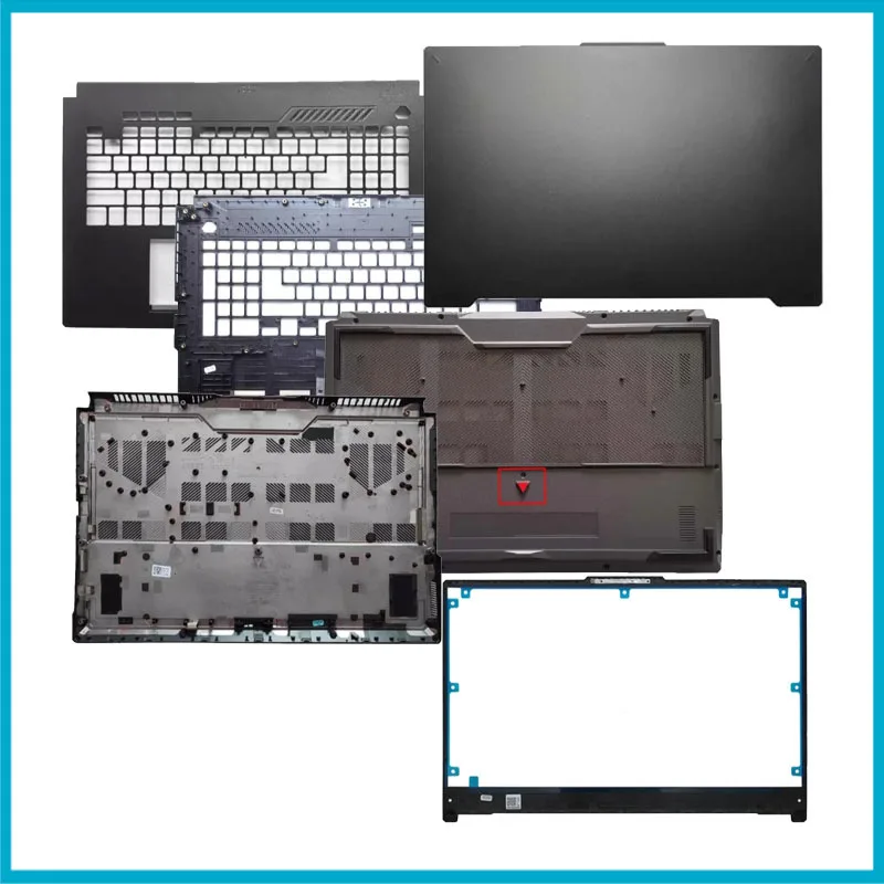 

Upper Top Cover Palmrest Lower Bottom Case LCD Back Cover For ASUS TUF F17 FX707ZM FA707 FX707 FX707Z Front 17.3 Inch