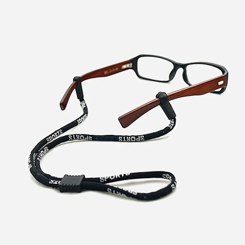 1/2/3/4Pcs Sports Glasses Rope Reading Glasses Chain Neck Holder Strap Sunglasses Eyewear Nylon Silicone Glasses Chain Cord
