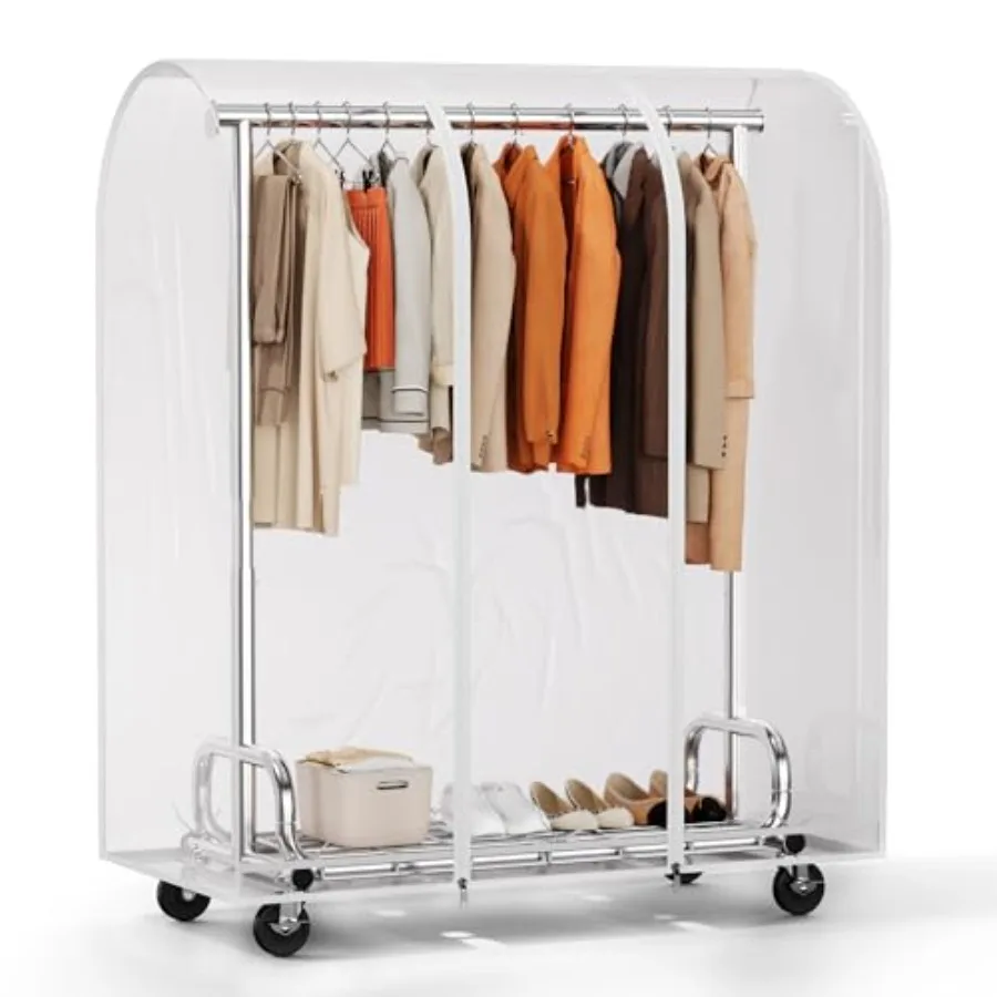 Clothes Rack With C…