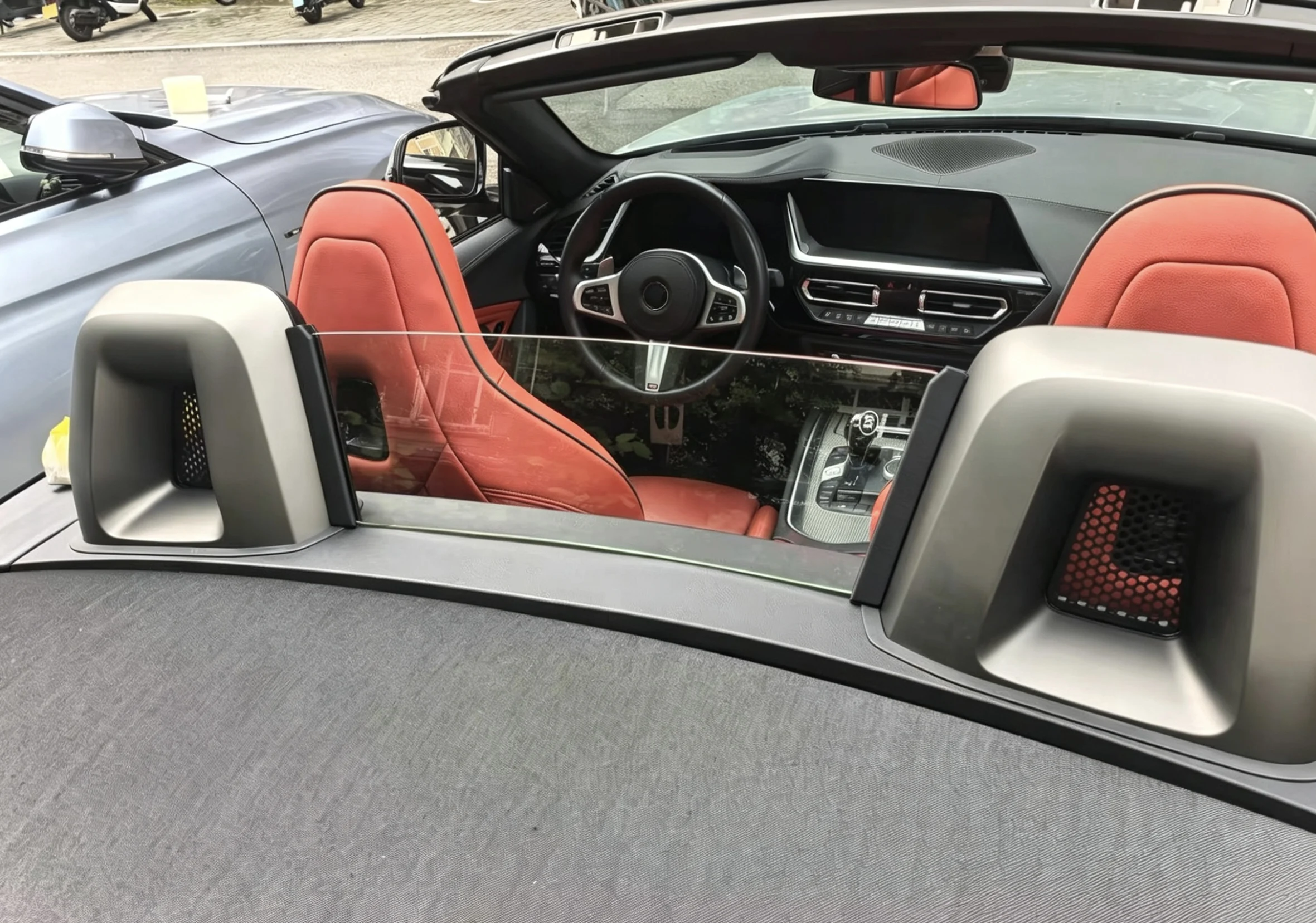 For BMW Z4 E89 G29 Wind Deflector High Clear Acrylic Windshield Windbreak Panel Anti-wind Air Straightener Car Exterior Accessor