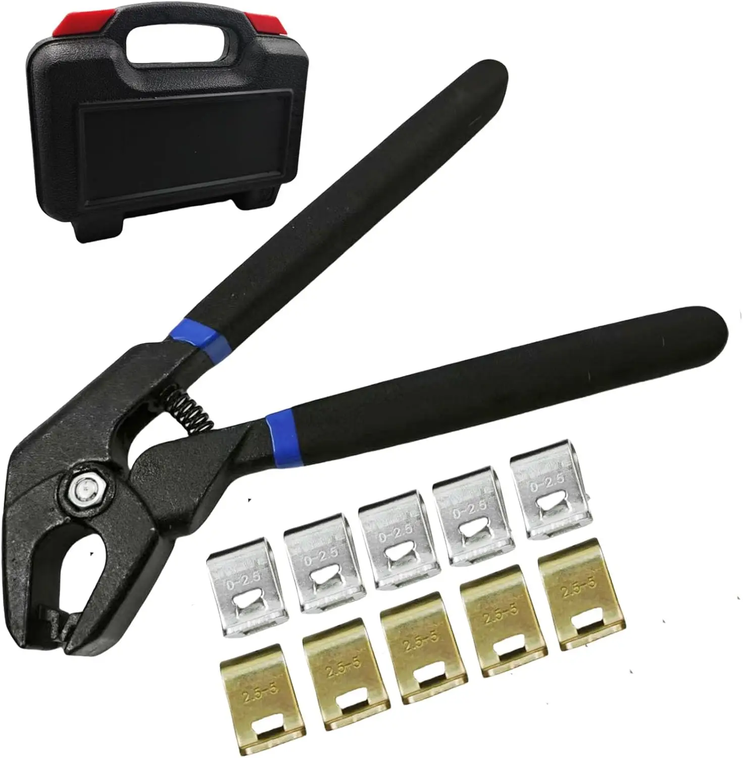 

Fixing Clamps Set with Pliers,Car Body Dent Repair Fixing Clamp Pliers Set Bodywork Automotive Pull Removal Kit