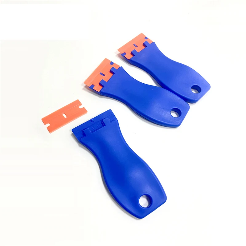 Hot Sale Reusable Plastic Razor Scraper for Craft Vinyl Weeding Decal Sticker Remover Scraper Tool Easily Remove Paint Scrapers