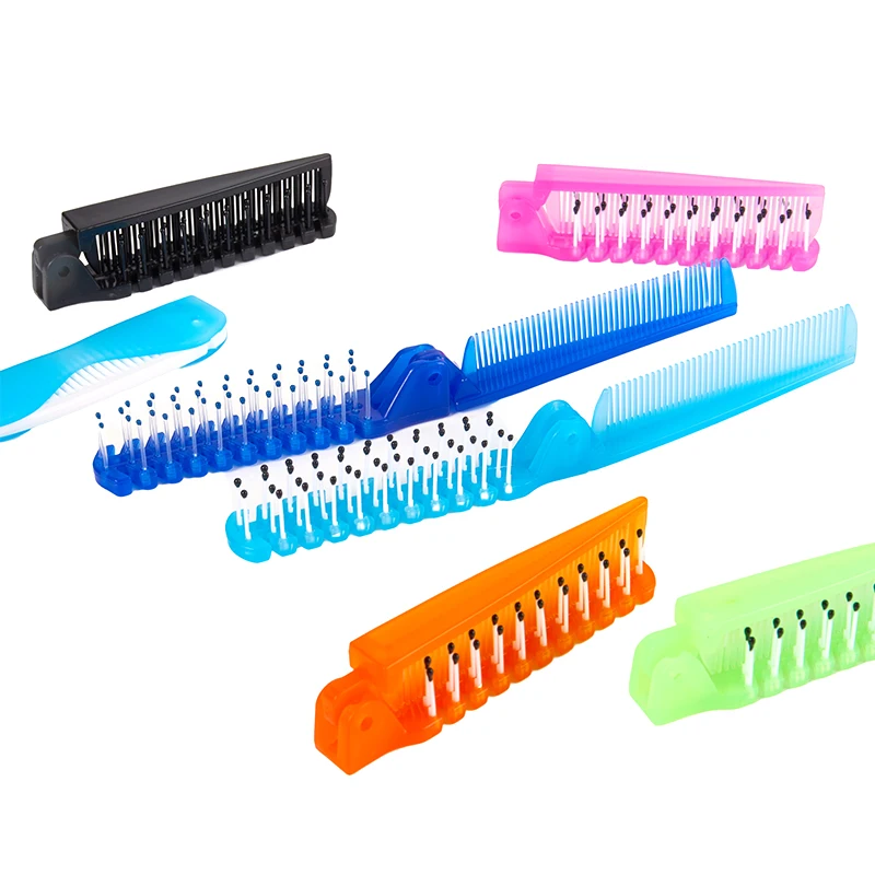 Creative Portable Air Hotel Travel Folding Comb Portable Folding Comb Hair Massage Comb Anti Static Hairdressing Tools