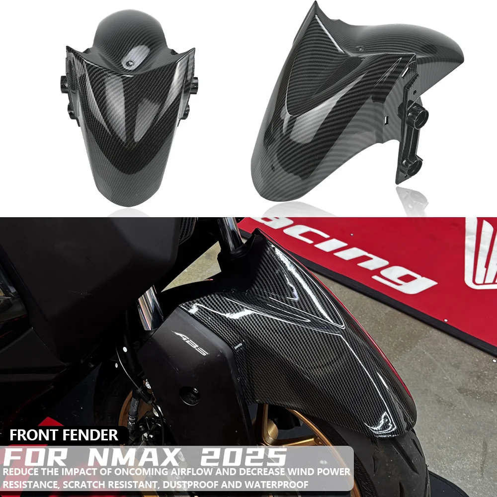 

FOR YAMAHA NMAX 2025 Motorcycle Accessories Front Tire Hugger Fender Mudguard Wheel Splash Guard