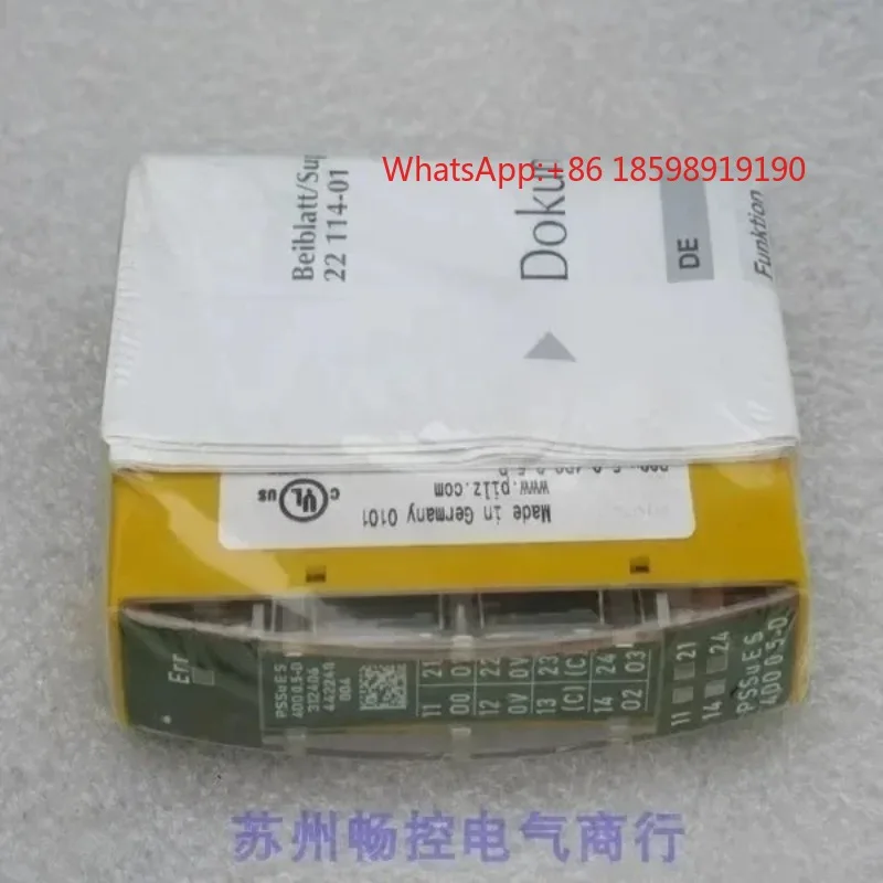 New Module PSSU E S 4DO 0.5-D (Model: 312406), Industrial Automation Control System Replacement Spare Parts