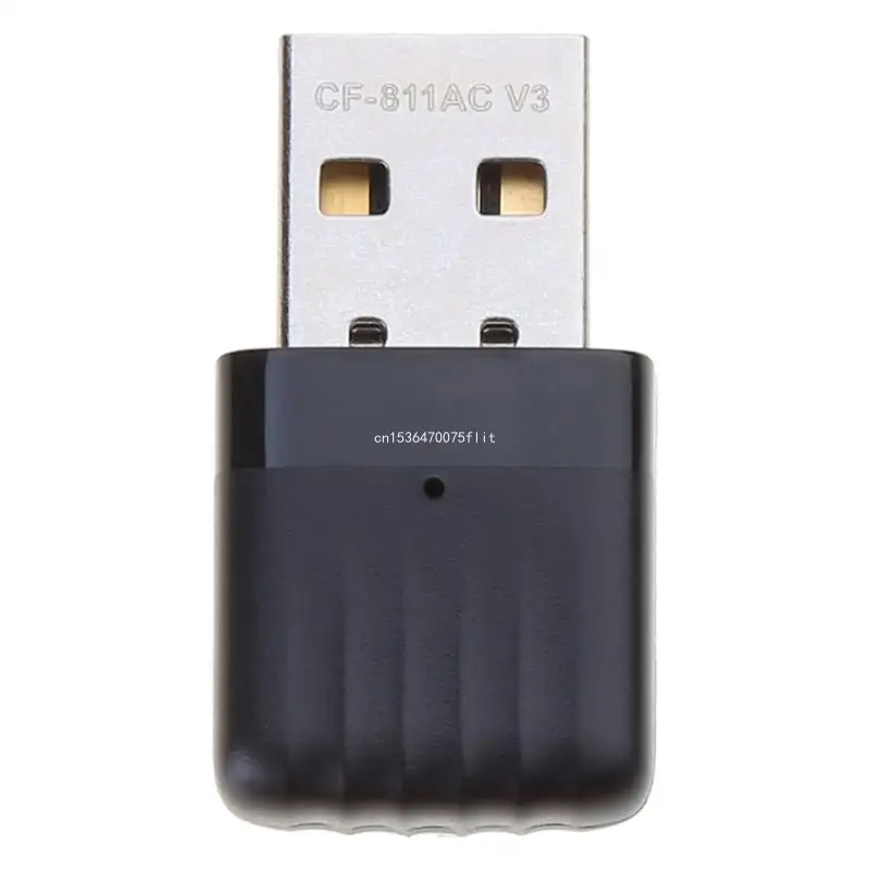 USB Wifi Dongle CF-811AC DualBand 2.4 + 5GHz Mini Draadloos Netwerk Wifi Adapter DropShipping