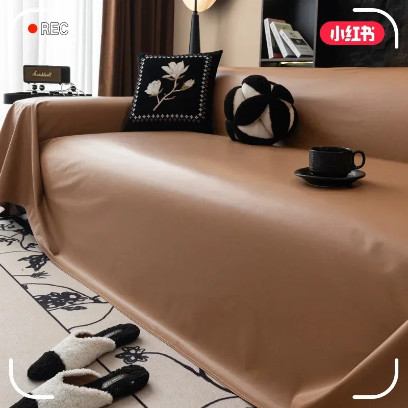 Nordic  Sofa Cover High-end Skin-friendly  Towel Sofa Cover Cloth Four-season Universal Non-slip All-inclusive Sofa Cushion