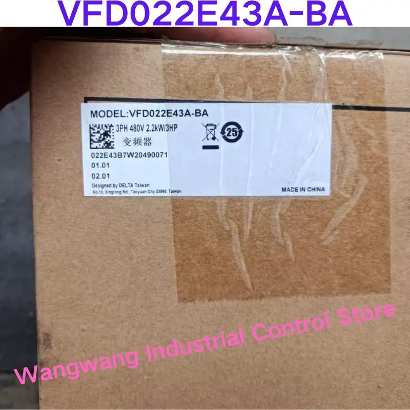 Brand-new VFD022E43A-BA frequency converter