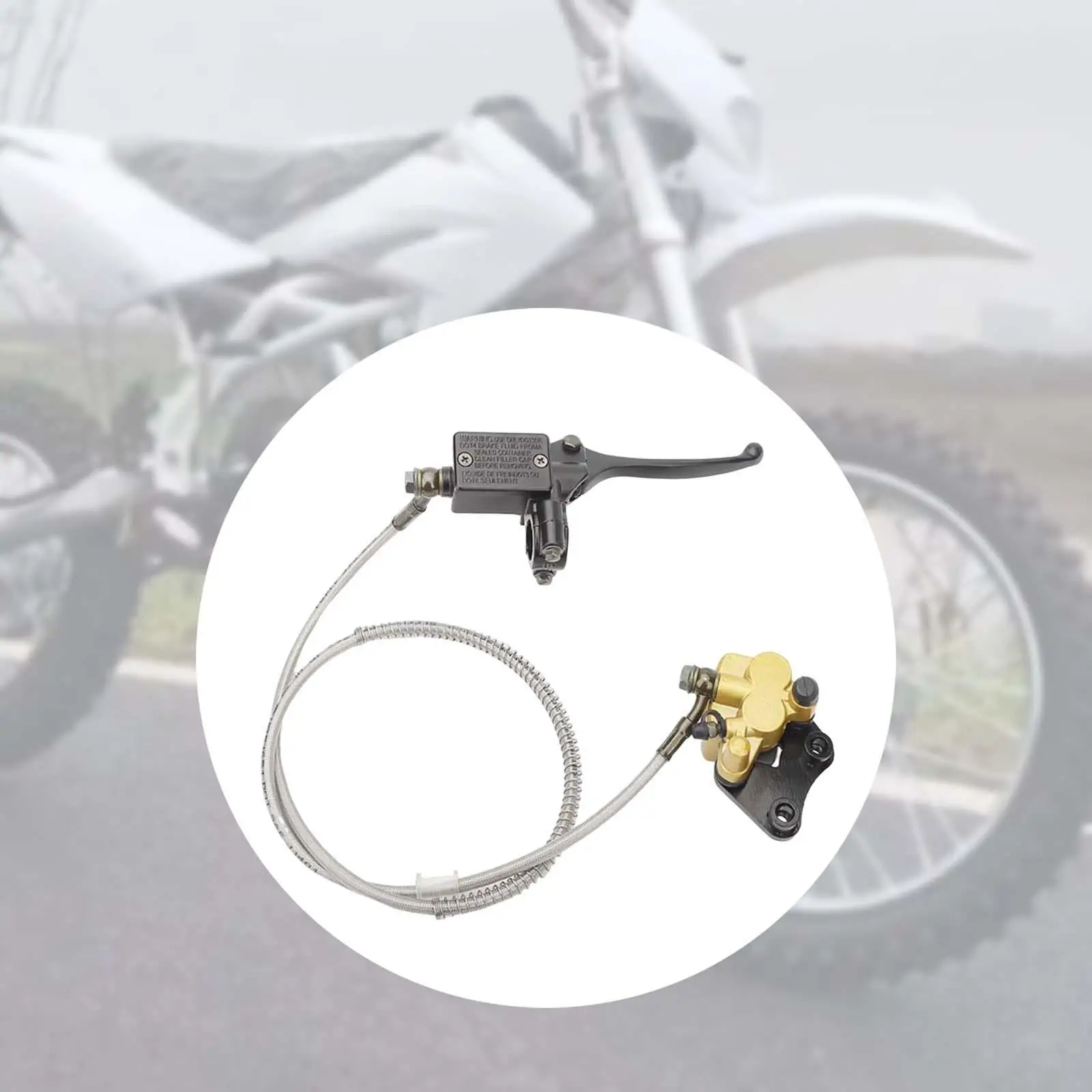 Front Disc Brake Master Cylinder Caliper,Easy to Install Practical for Crf50 XR