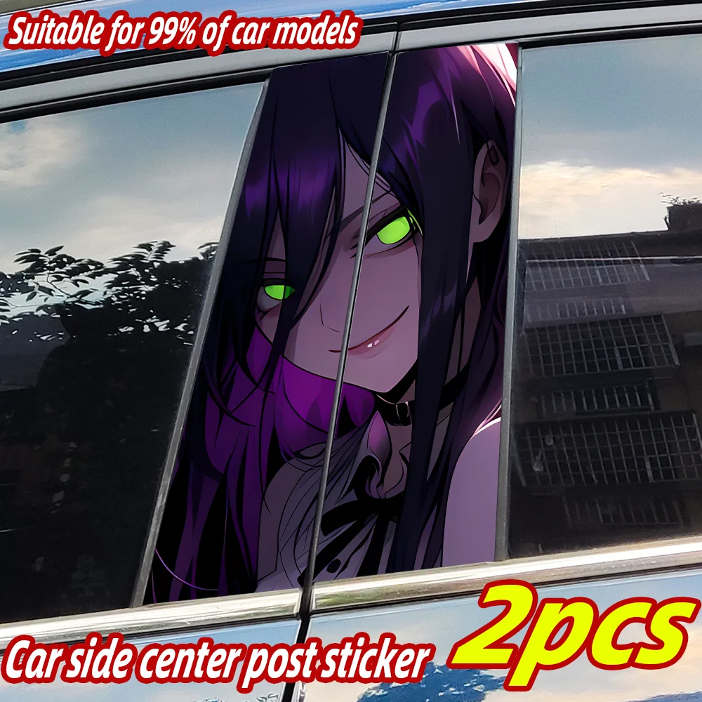 

Anime Bomb Demon Car Stickers Auto B Pillar Waterproof Sunscreen Decor Cover Scratches Car Door Pillar Vinyl Decal Accessories
