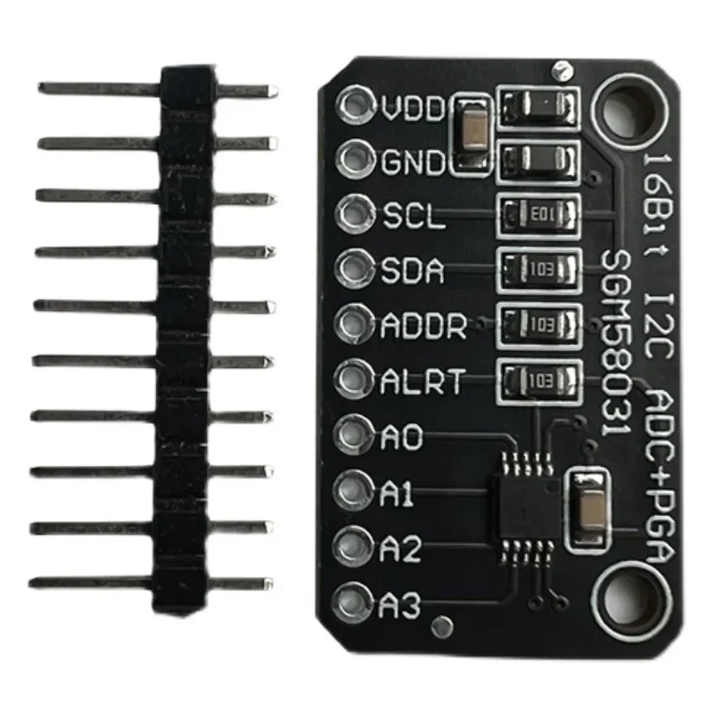 SGM58031 Development Board 16-bit High Precision I2C Module 4 Channel ADC Data Acquisition Converter For Arduino