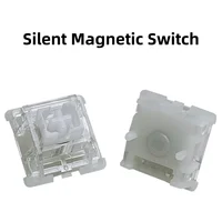 Interruptores de efecto Hall Interruptores de teclado magnéticos Interruptores silenciosos lineales magnéticos 45 g con gatillo rápido para juegos