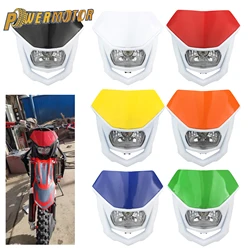 Motorcycle Headlight Panel for Honda CRF23 XR230 Suzuki Kawasaki KLX150 Yamaha WR450 Universal Accessories Enduro Motocross