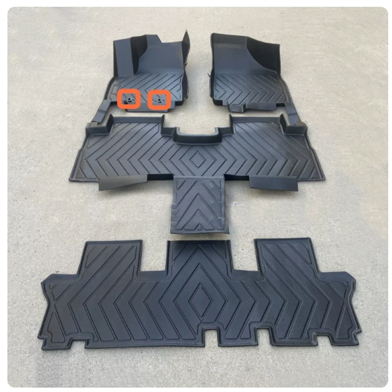 Tappetini Auto in TPE per Forthing Yacht U-Tour FMC Suba M4 Cirelli 7 EVO Spazio 2022~2026, Accessori Interni e Bagagliaio