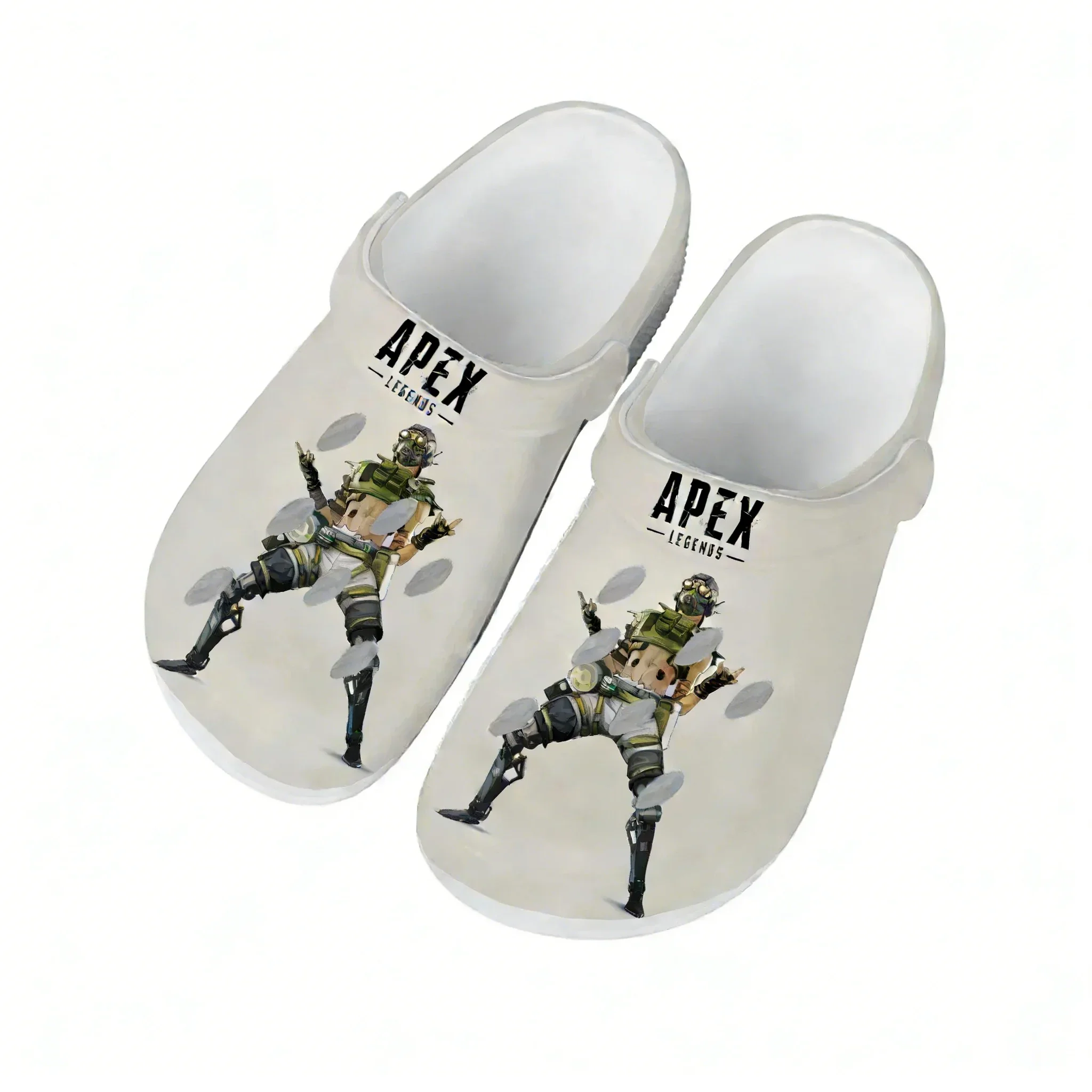 A-Apex Legends Water Shoes Mens Womens Comfortable Fashion Home Garden Clogs Customizd Sandals Beach Breathable Hole Slippers