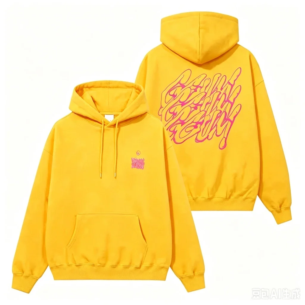 KPOP ins 2026 neuer STIL YEONJUN GGUM Print Kapuzenpullover für Damen, Lost in Space Hoodie, Rundhals, lockerer, WARMER Pullover, OVERSIZE-KLEIDUNG – Detail 35
