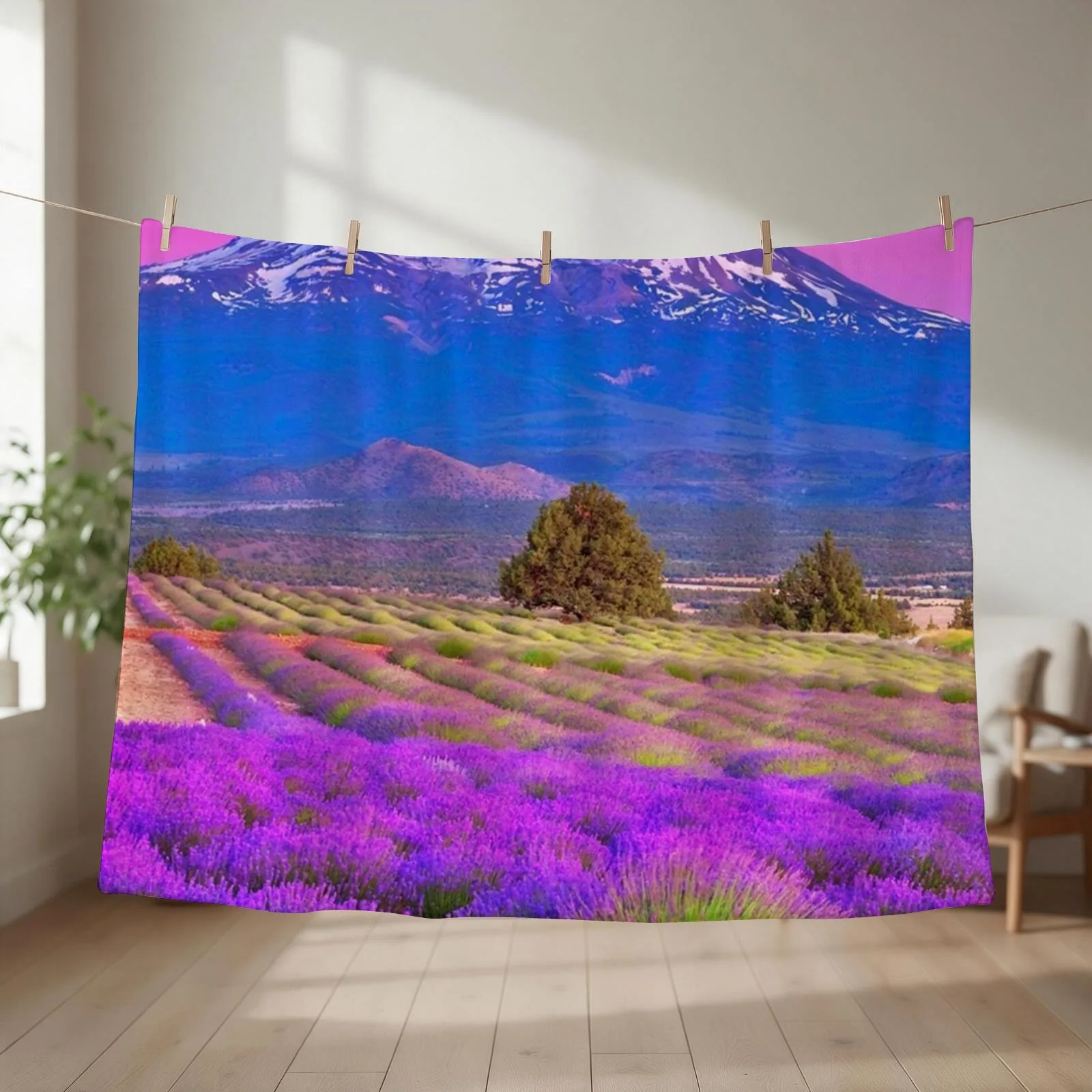 Provence, France Throw Blanket Summer Beddings Decorative Beds Softest Tourist Blankets