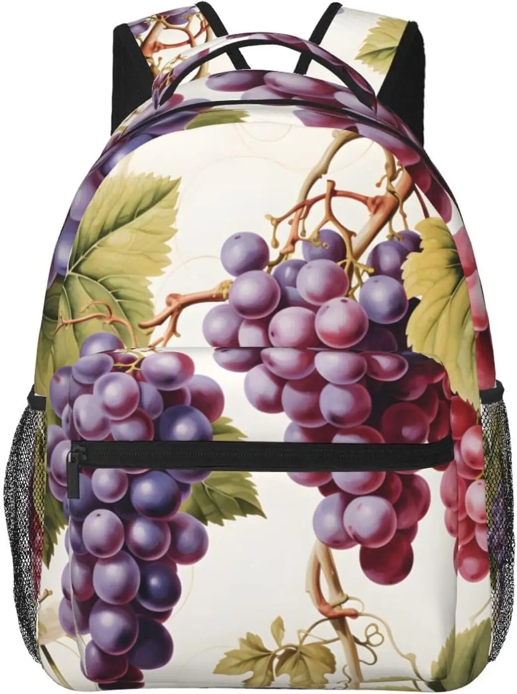 

Сумка для ноутбука «Снова в школу» Весенний виноград Легкий рюкзак для ноутбука Легкий многоцелевой дорожный повседневный рюкзак унисекс Colleg