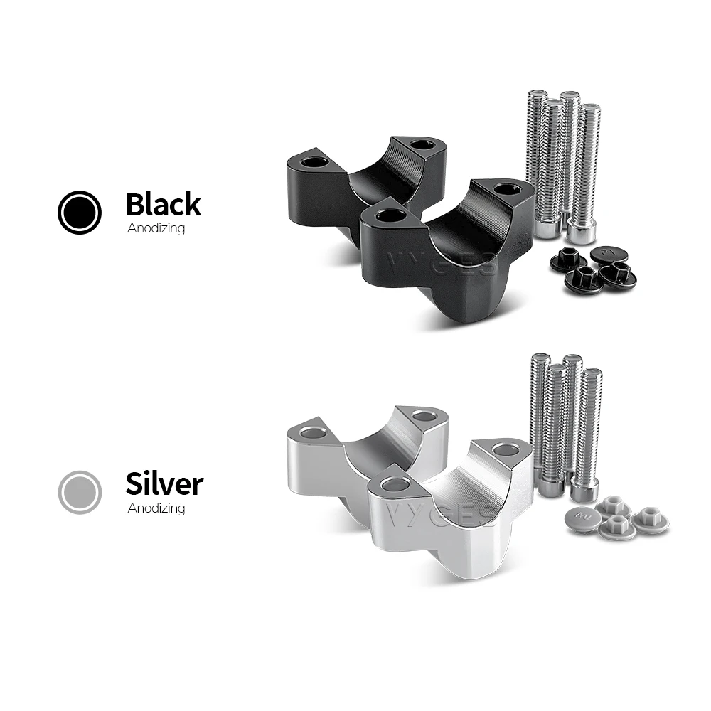 For CFMOTO 450MT 800MT 800MTX IBEX 800 450 2021- Motorcycle Accessories Handlebar Riser Drag Handle Bar Clamp Extend Adapter image 6