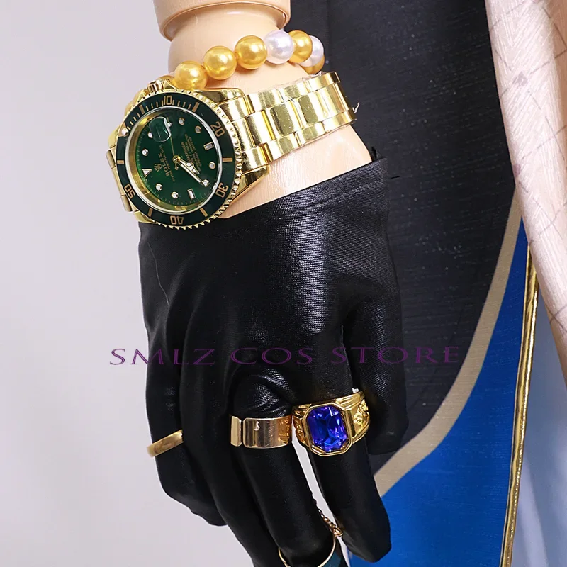 Lussuoso avventurina Cosplay Anime Honkai: Star Rail Cosplay parrucca Trench accessori uniformi vestito Halloween Party Outfit per gli uomini