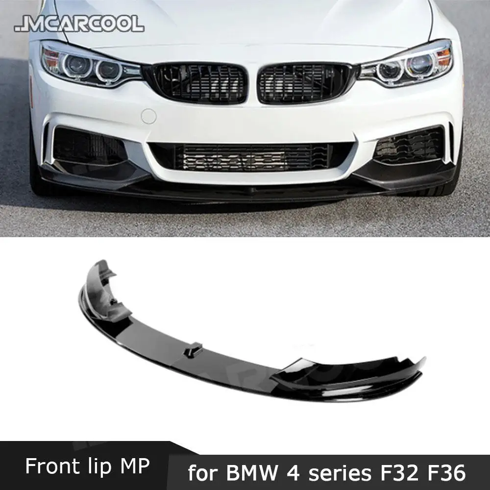 

Car Front Bumper Lip Chin Spoiler Splitters For BMW 4 Series F32 F36 M Sport 2014 UP Carbon Fiber Anti-crash Accessories