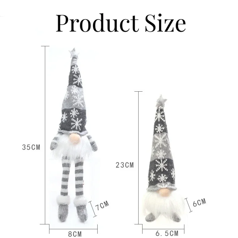 متوهجة جنوم عيد الميلاد دمية مجهولي الهوية 30 سنتيمتر شجرة زينة 2025 ضوء الليل هدية عيد الميلاد نافيداد 2025 السنة الجديدة ديكور المنزل