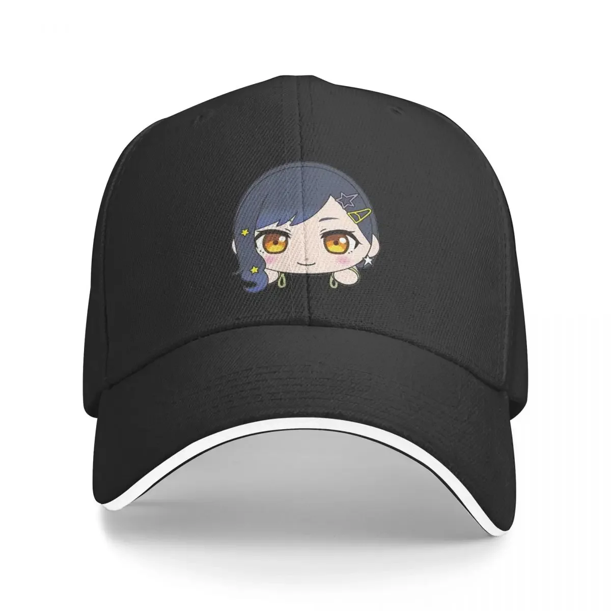 An Shiraishi Chibi Plushie Cap Fashion Casual Baseball Caps Adjustable Hat Summer Unisex Baseball Hat Customizable Polychromatic