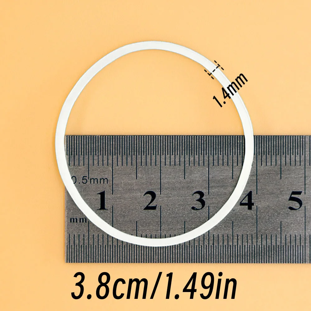 38 مللي متر 150/1500p أصفر/أبيض/أسود قوي قابل للتعديل مطاطا حلقة مطاطية طالب اللوازم المكتبية القرطاسية شريط مطاطي بقرة الفرقة #2