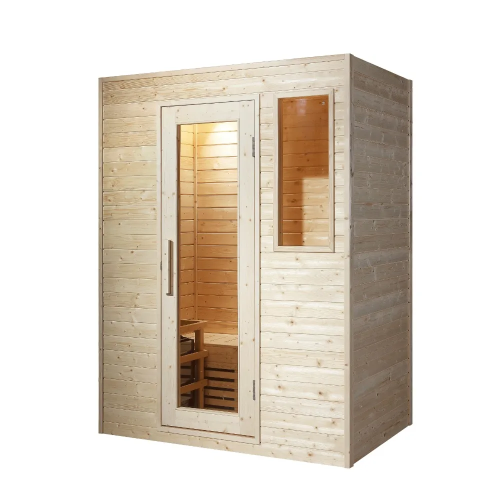 Wholesale Luxury Sauna Dry Steam Sauna Room for Therapy SPA Bath Traditional Sauna Rooms
