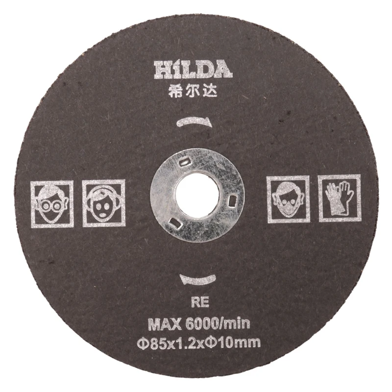 85Mm Cutting Discs 85X10Mm Circular Resin Grinding Wheel Saw Blades for Metal Cutting Fiber Cutting Disc Abrasive Tools-A68X view 6