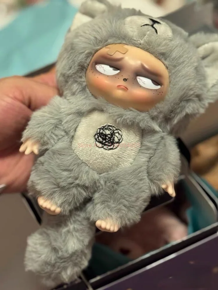 حقيقية الساخن أكمام Grumpipi سلسلة صندوق أعمى لعبة الفينيل لطيف أنيمي عمل الشكل الدمى حقيبة قلادة سطح المكتب حلية جمع